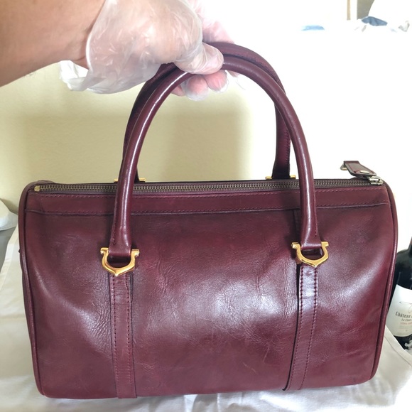 Cartier Handbags - AUTHENTIC MUST DE CARTIER LOGOS HAND BAG
